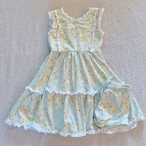 Love & Grow Dress & Bloomer Set